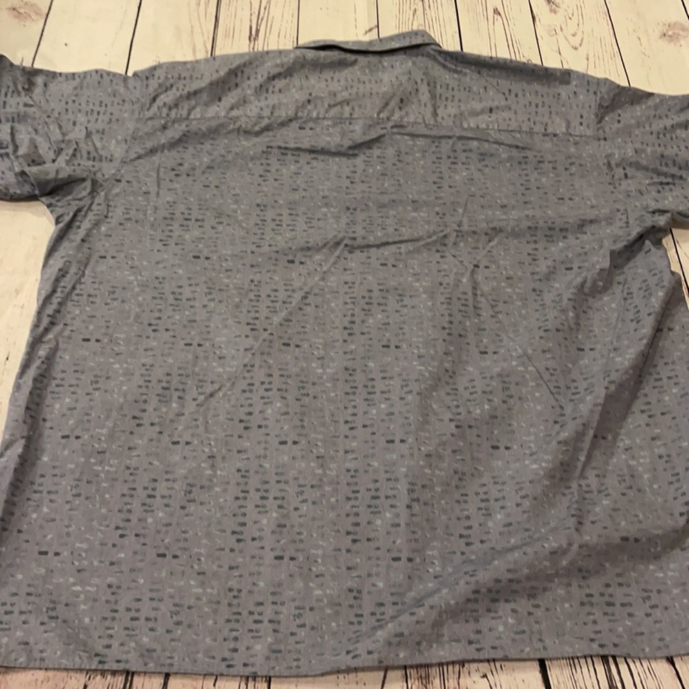 Metaphor slate blue button down - Picture 8 of 9